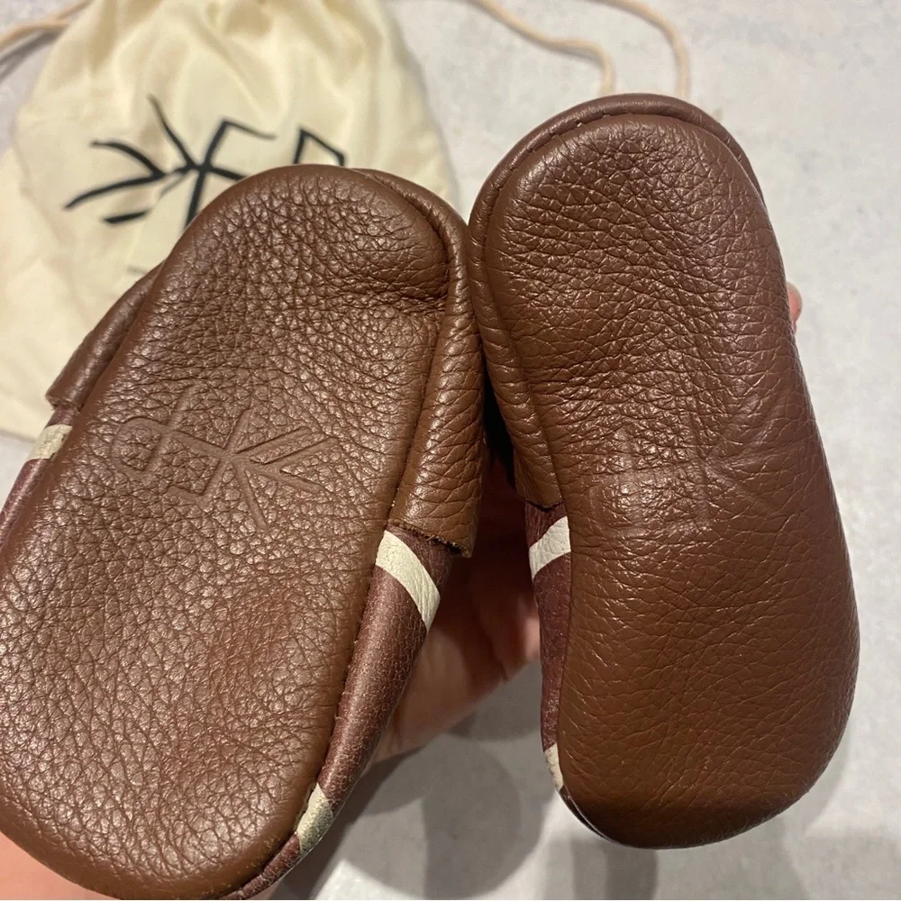 Freshly Picked || Touchdown‎ City Shoe Mocs Football Brown 3